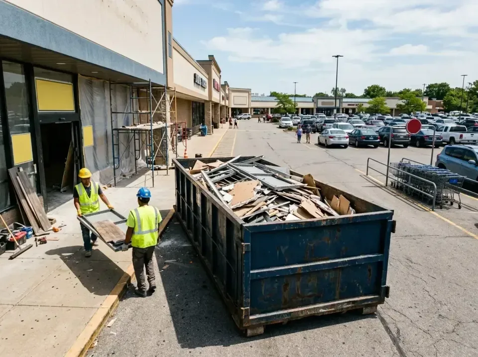 retail-store-renovation-debris-003 — frequently asked questions, Roll-off Dumpster Rentals in Muskego, WI